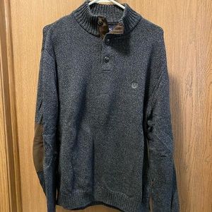 Chaps 1/4 Button Sweater